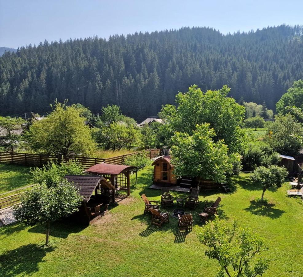 Pensiunea Bradet Brosteni Esterno foto