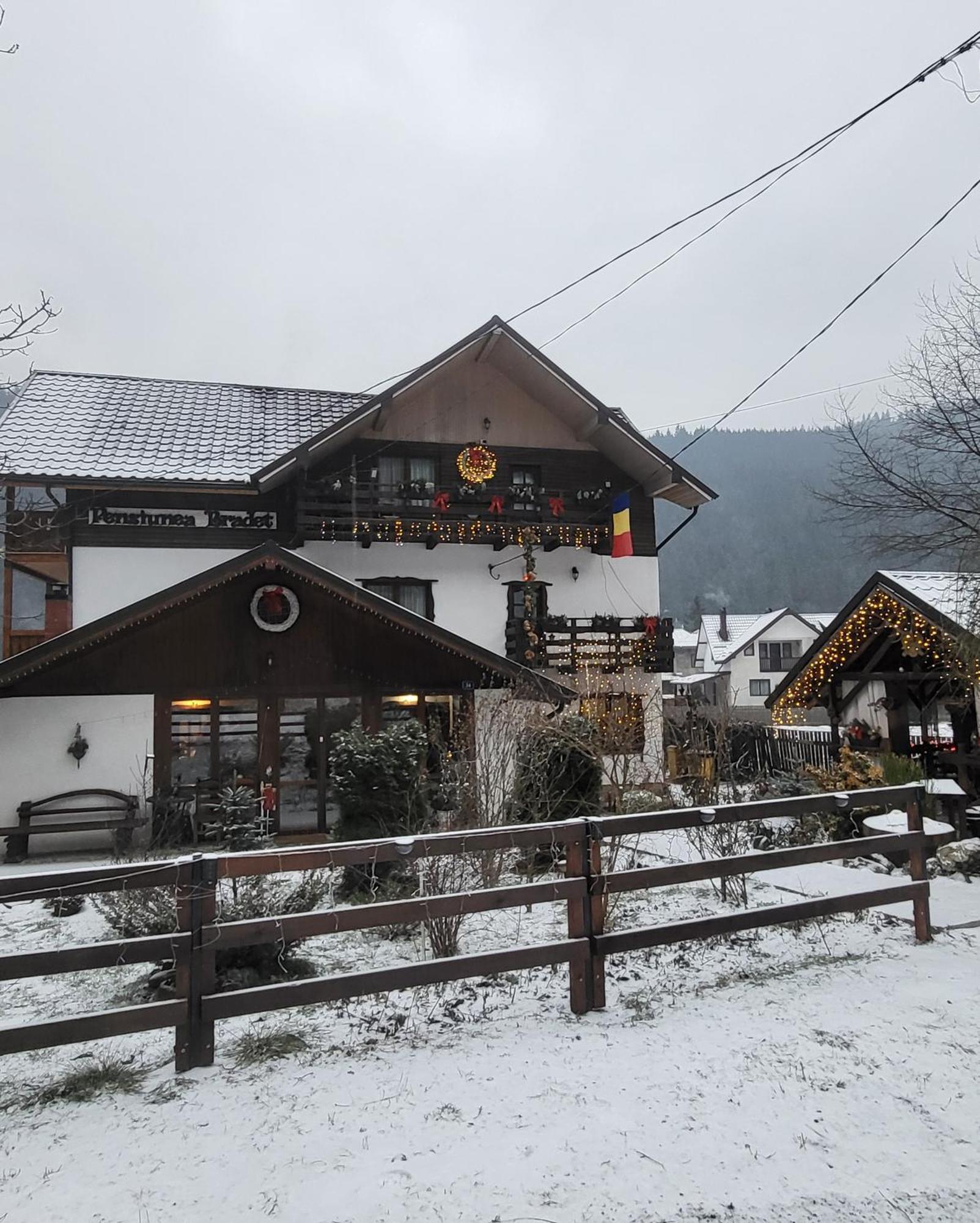 Pensiunea Bradet Brosteni Esterno foto